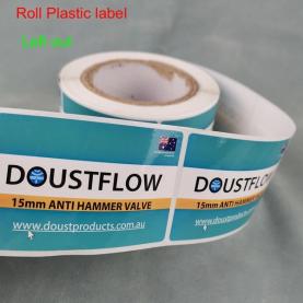 Plastic label