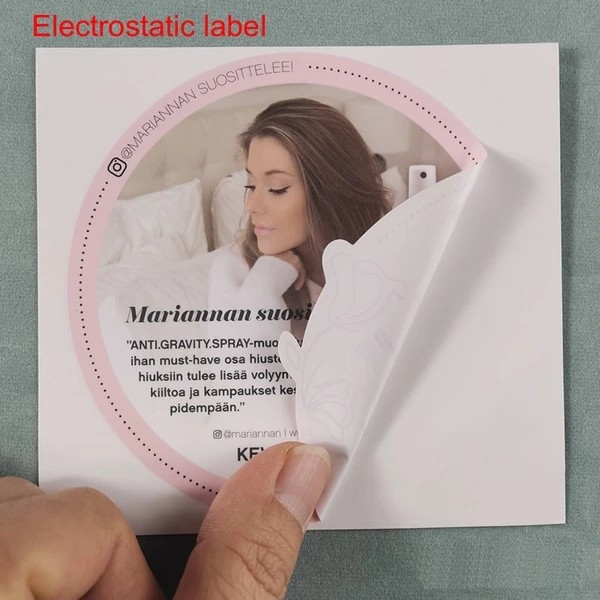 Electrostatic label